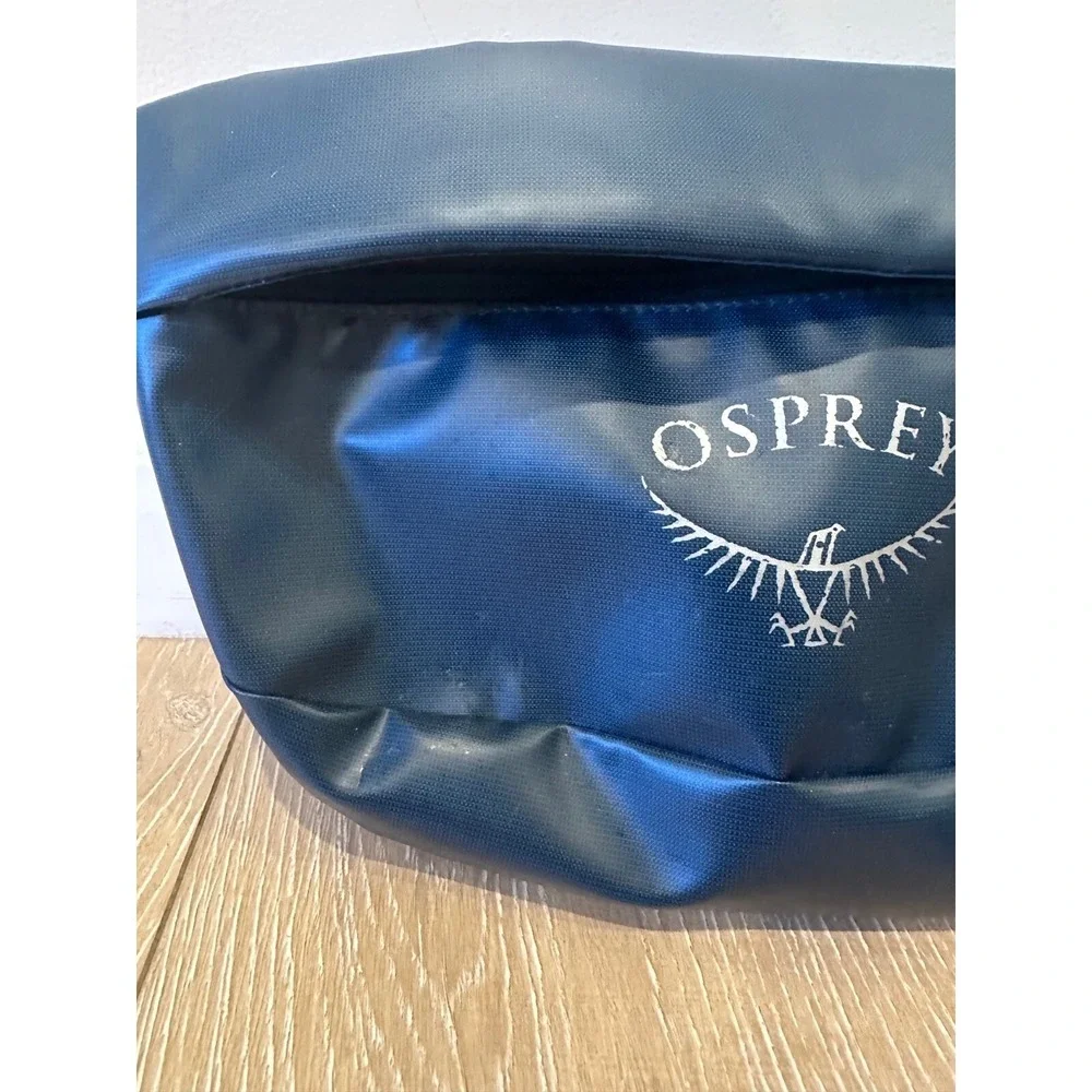 Osprey 6 Liter Mens Transporter Waist Pack Lumbar Hiking Fanny Hip Blue Recycled